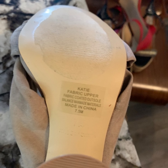 Kaari Blue knitted suede heels.‎ Never worn . - Picture 4 of 4